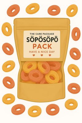 SPSP Scandinavian Treat Pack - Tutti Frutti Rings - 150g Nordic Candy Bag - Fruity Vegan Gummies - Kiwi, Melon, Apple, Strawberry Licorice soposopo pack