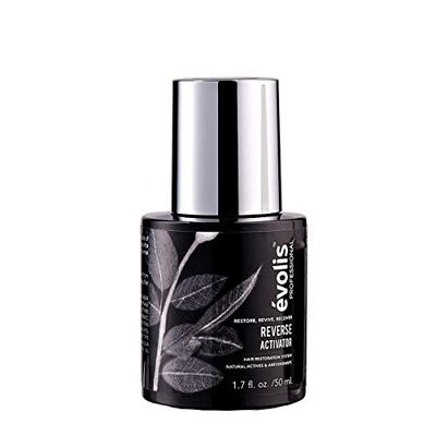 EVOLIS Reverse Activator Hair Growth Treatment - Keratin Treatment for Thinning Hair - Accelerates Hair Growth and Decreases Hair Fall - Hair Thickening Scalp Activator (1.7 fl oz)