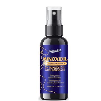 5 Minoxidil Hair Growth Minoxidil Hair Loss Treatment Serum for Thicker Hair 40ML