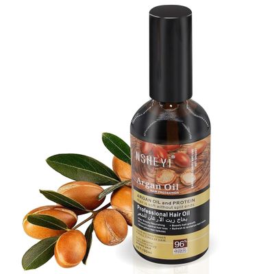 Tangsion Argan Oil Keep Hair Silky,Softer and Smoother, Moroccan Oil Hair Care for Hair Hydrating Oil to Smooth Frizz and Add Shine 100ML3.38Fl Oz