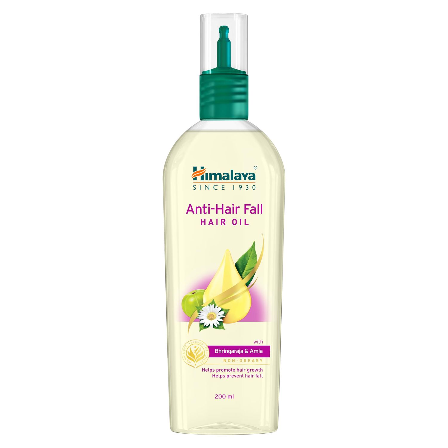 Himalaya Anti-Breakage Hair Oil with Thistle and Amla for Damaged Hair and Split Ends 6.76 oz (200 ml) 2 PACK