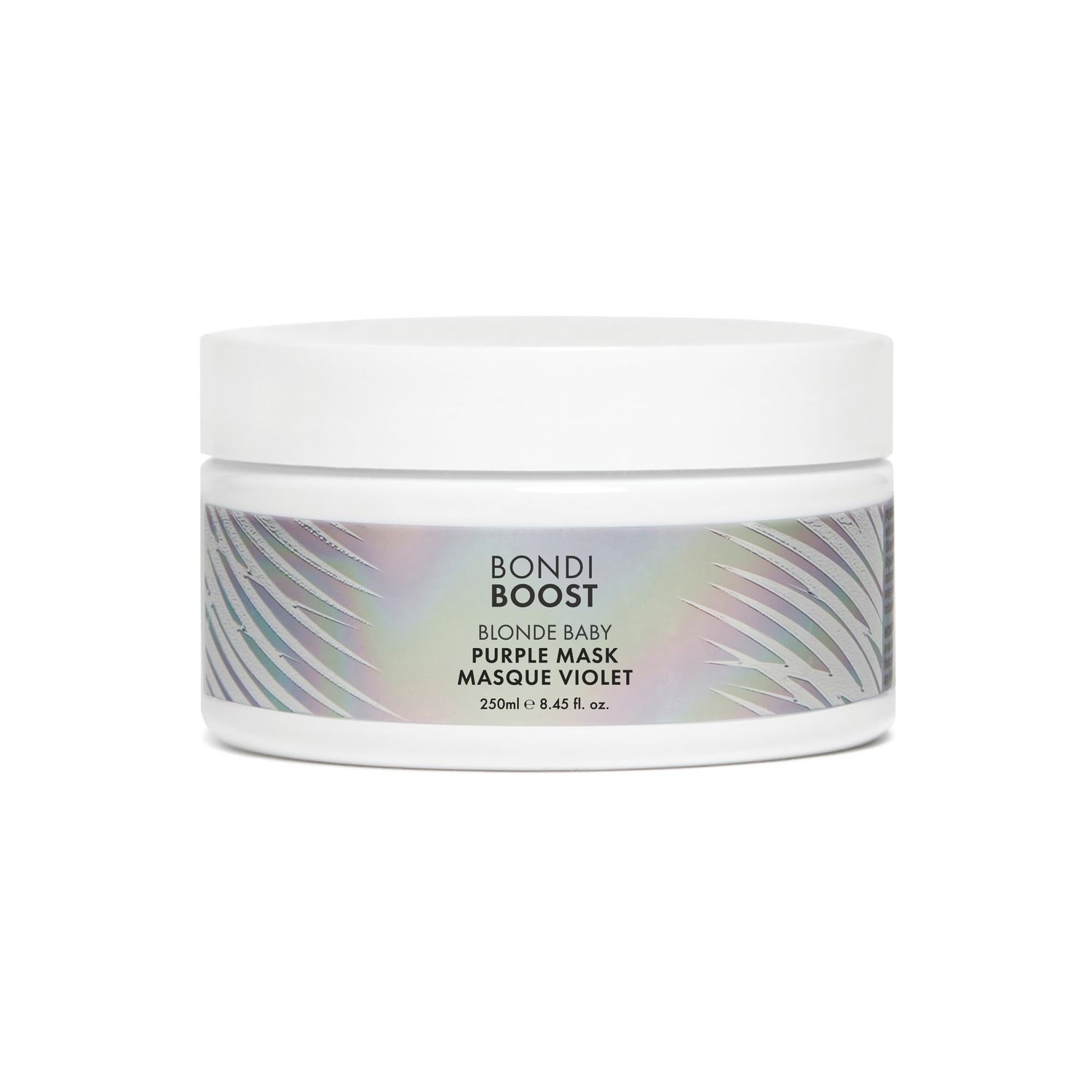 BONDIBOOST Blonde Baby Purple Mask 8.45 fl oz, Hair Treatment for Toning Nourishing Blonde Hair, Brightening Hydrating Toner Color Repair Mask Reduces Yellow Hue, Sulfate Free Formula