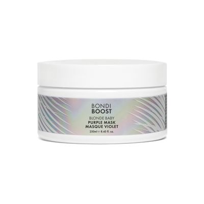BONDIBOOST Blonde Baby Purple Mask 8.45 fl oz, Hair Treatment for Toning Nourishing Blonde Hair, Brightening Hydrating Toner Color Repair Mask Reduces Yellow Hue, Sulfate Free Formula