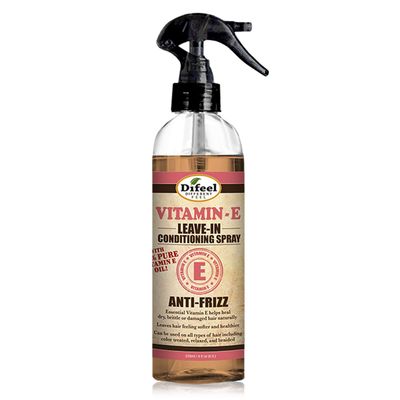 Difeel Anti-Frizz Leave in Conditioning Spray with 100 Pure Vitamin E Oil 6 ounce
