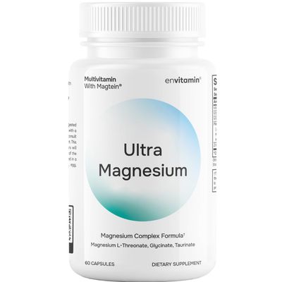 envitamin Ultra Magnesium Glycinate, L-Threonate Taurinate