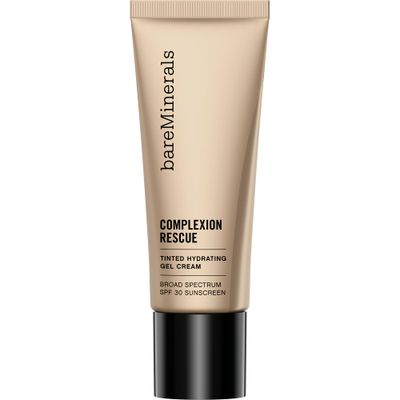 bareMinerals Complexion Rescue Tinted Moisturizer for Face with SPF 30, Vegan Tinted Mineral Sunscreen with Hyaluronic Acid, Full Size, Terra 8.5