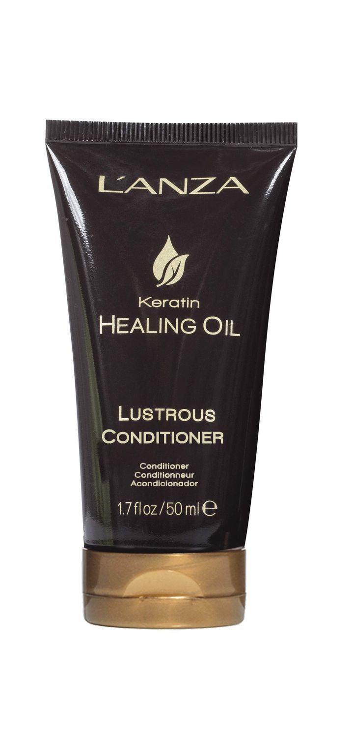 L&#39;ANZA Keratin Healing Oil Lustrous Conditioner, Deep Conditioner for Dry Damaged Hair, Repairs Boosts Hair Shine Strength, Sulfate Free, Cruelty Free, Paraben Free Hair Care