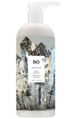 RCo Gemstone Color Shampoo Retail Liter Frizz Control, Repairs Preserves Hair Color Vegan Cruelty-Free 33.8 Oz