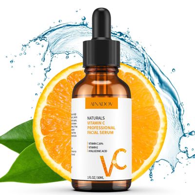 Vitamin C Facial Serum 20, Anti-Aging Vitamin C Serum with Hyaluronic Acid and Vitamin E, Suitable for Lightening Pigmentation and Effectively Reducing Fine Lines and Wrinkles Serum 30ml,1Fl.Oz
