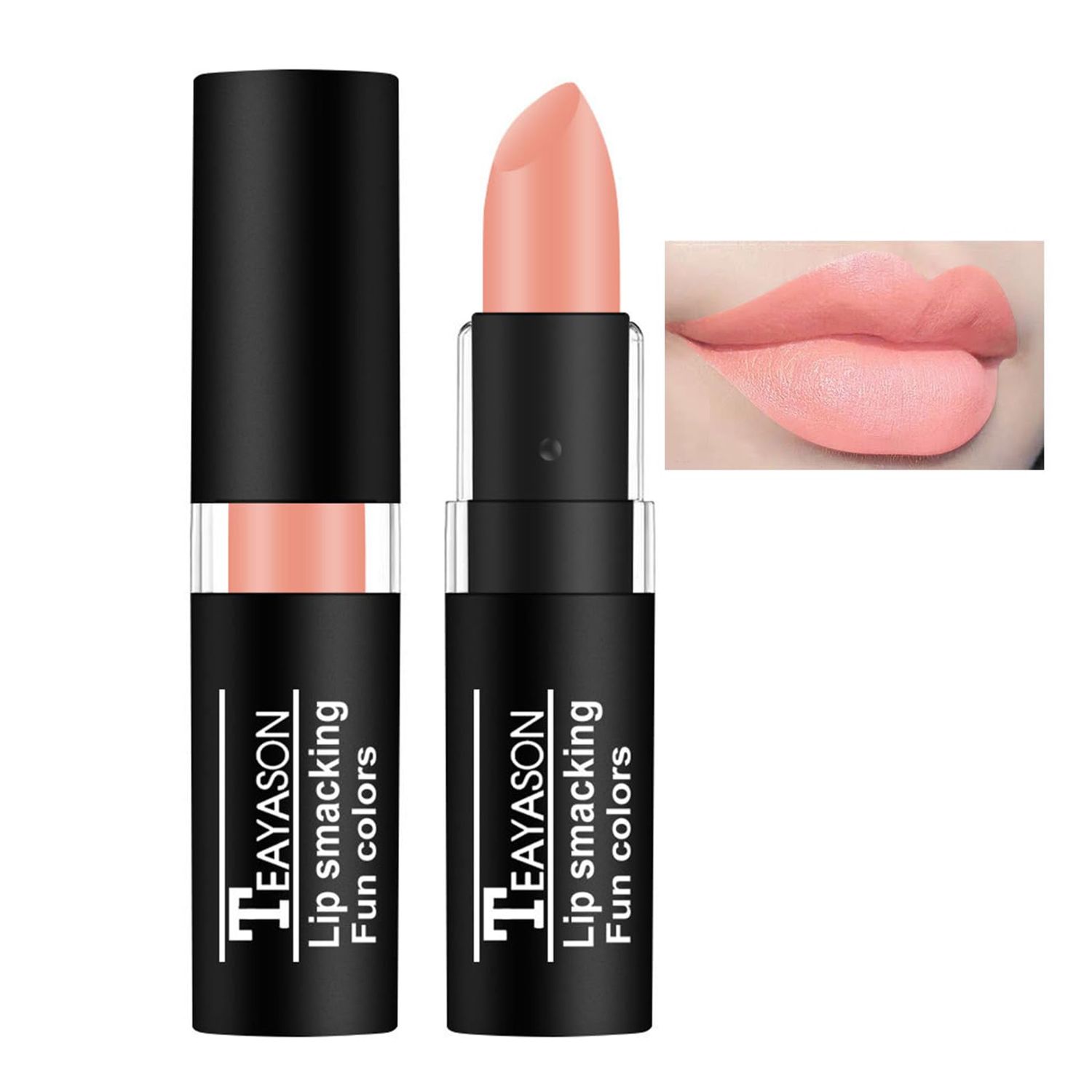 AKARY Naked Orange Lipstick, Goth Lip Gloss, Vintage Lipstick Cosmetics, Professional Foundation for Women, Special Effects Make Up