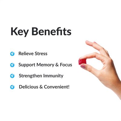 FORCE FACTOR Amazing Ashwa for Stress Relief, Memory, Focus, and Immune Support Health, Ashwaganda Supplement with KSM-66 Ashwagandha for Stress, 180 Soft Chews