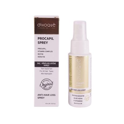 Divoqu Hair Growth Spray, Anti-Hair Loss Spray, 2 Fl. Oz. Hair Regrowth Treatment for Women and Men, with Procapil and Biotin, Thickening and Growth Spray, 1 Pack