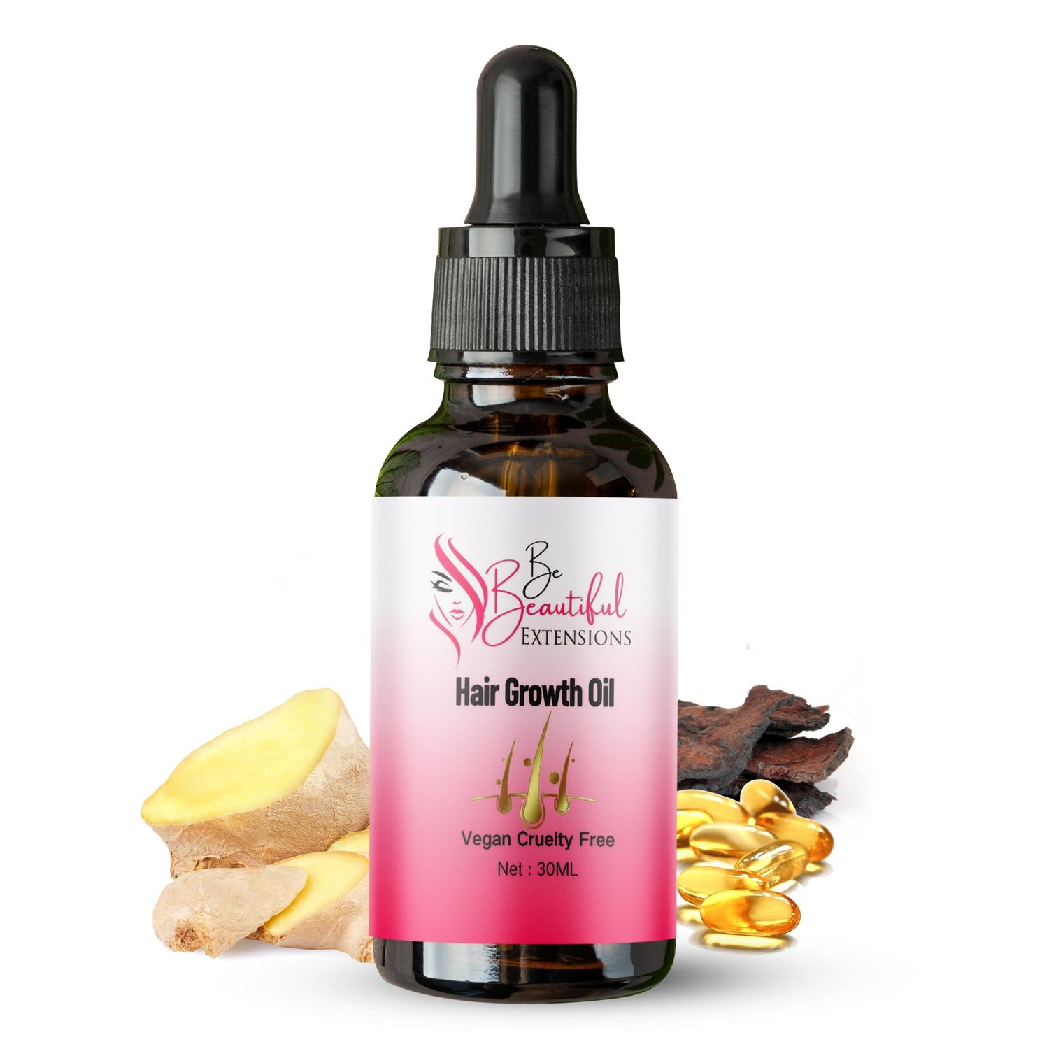 Be Beautiful Extensions Hair Growth Oil Hair Growth Oil Has A Fruity Smell Is A Vegan And Cruelty-Free Suitable For All Hair Types Promote Thick Long Hair Growth Natural Hair Growth Oil For Men Women