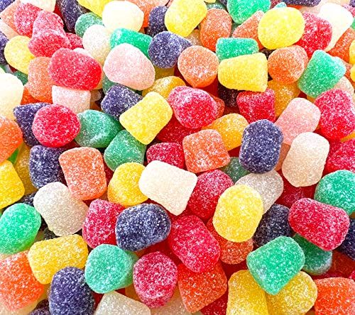 Spice Gum Drops Candy 3 Pound Bag Assorted Colorful Chewy Treats