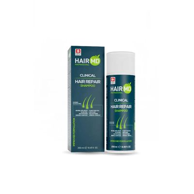 HairMD Transplant Clinical Repair Shampoo, 100ml Biotin Shampoo for Hair Growth Protects Post-Transplant Scalp - Reduces Itching and Redness - Prevents Hair Loss