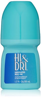 Revlon Hi Dri Roll-On Anti-Perspirant Unscented, 1.7 Ounce