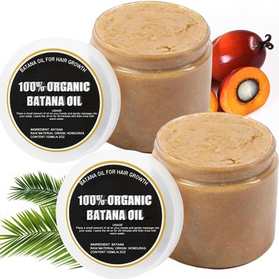 Hemdnt Batana Oil for Hair Growth, 100 Unrefined Natural Batana Oil by, Organic Raw Batana Revitalized Hair Strength, Pure Batana Butter for All Hair Types