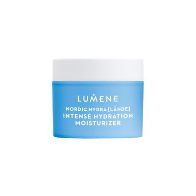 Lumene Nordic Hydra Lahde Intense Hydration Moisturizer - Lightweight Plumping Face Cream for Dry Skin - Enriched with Arctic Spring Water Hyaluronic Acid for Instant Moisture (1.7 oz)