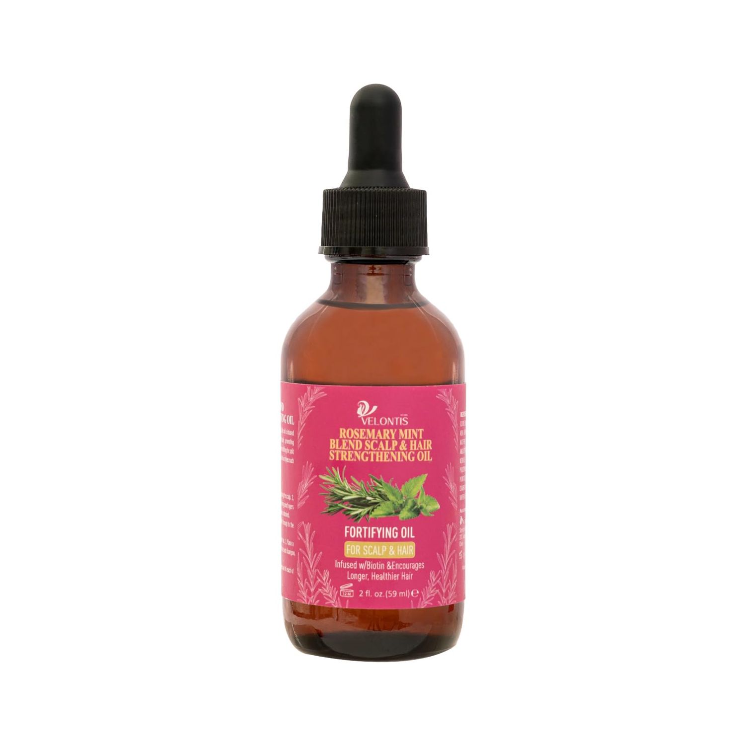 VELONTIS Rosemary Mint Blend Scalp Hair Strengthening Oil