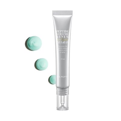 dr.pepti Peptide Volume Renew Stellight Eye Cream Korean Eye Cream for Men Women Hyaluronic Acid Eye Cream Korean Skincare K Beauty Eye Cream Vitamin C Eye Puffiness Reducer 0.50 oz