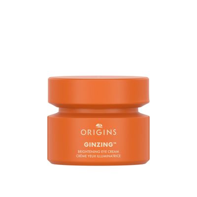 Origins GinZing Brightening Eye Cream Visibly Reduces Dark Circles Instantly Over Time With Vitamin C Niacinamide, Cool, 0.5 Fl Oz