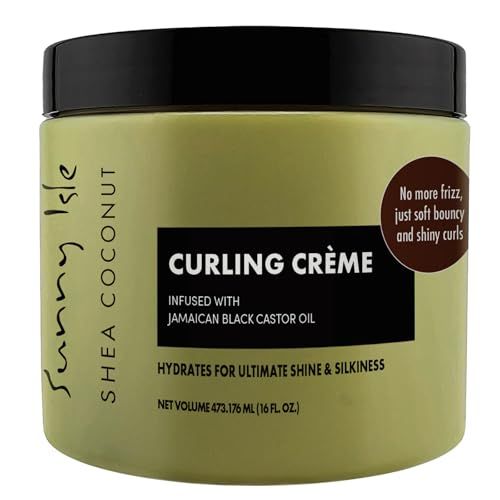 Sunny Isle Jamaican Black Castor Oil Shea Coconut Curling Cream 16OZ