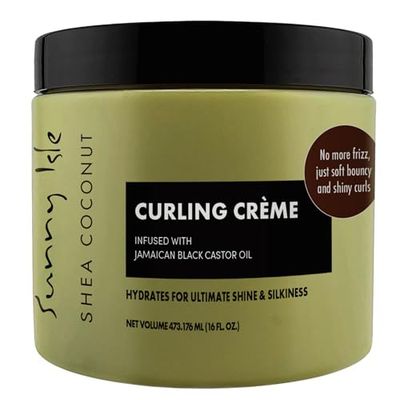 Sunny Isle Jamaican Black Castor Oil Shea Coconut Curling Cream 16OZ