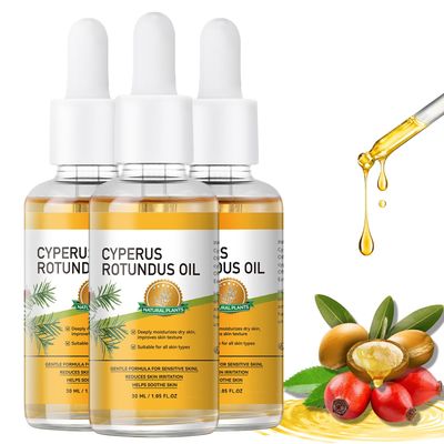 Cyperus Rotundus Oil - 100 Pure Cyperus Rotundus Oil Organic - Reducing Body Hair Growth, Soothes Nourishes Skin, Safe for All Skin Types, Ideal for Full Body Use, Natural Hair Removal (3Packs)