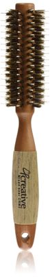 Creative Hair Brushes Sm Md Classic Round Sustainable Wood, 1.75&quot;