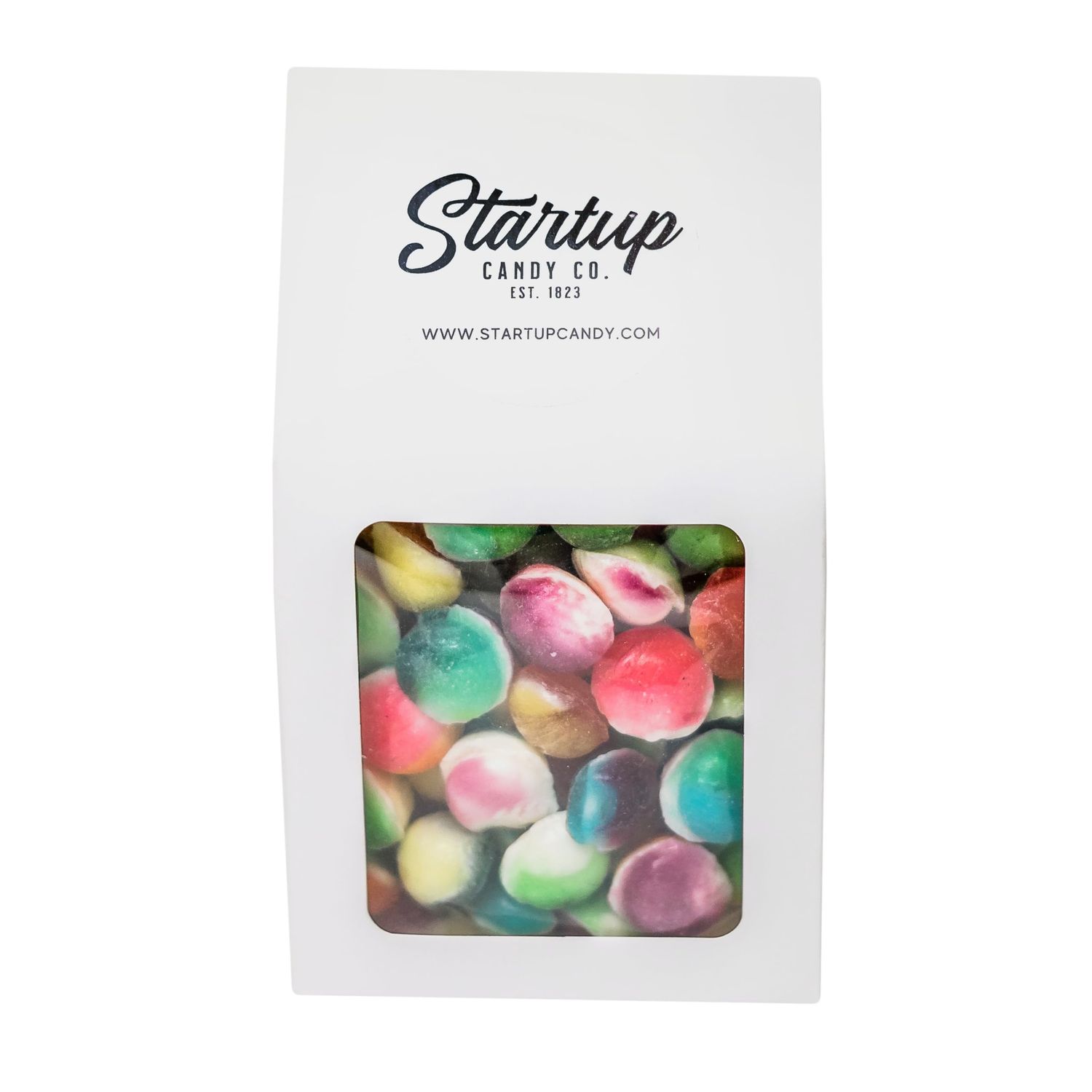 Startup Candy Co. Hard Candy Drops - Rainbow Watermelon - 1.25 lbs - Perfect for Parties - Old Fashioned Handmade Hard Candy