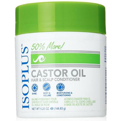 Isoplus Castor Oil HairScalp Conditioner, 5.25 Ounce (Pack of 2)