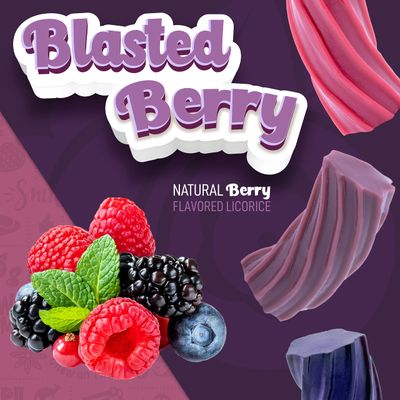 Wiley Wallaby Licorice 10 Ounce Classic Gourmet Soft Chewy Australian Blasted Berry Candy Twists, 1 Pack