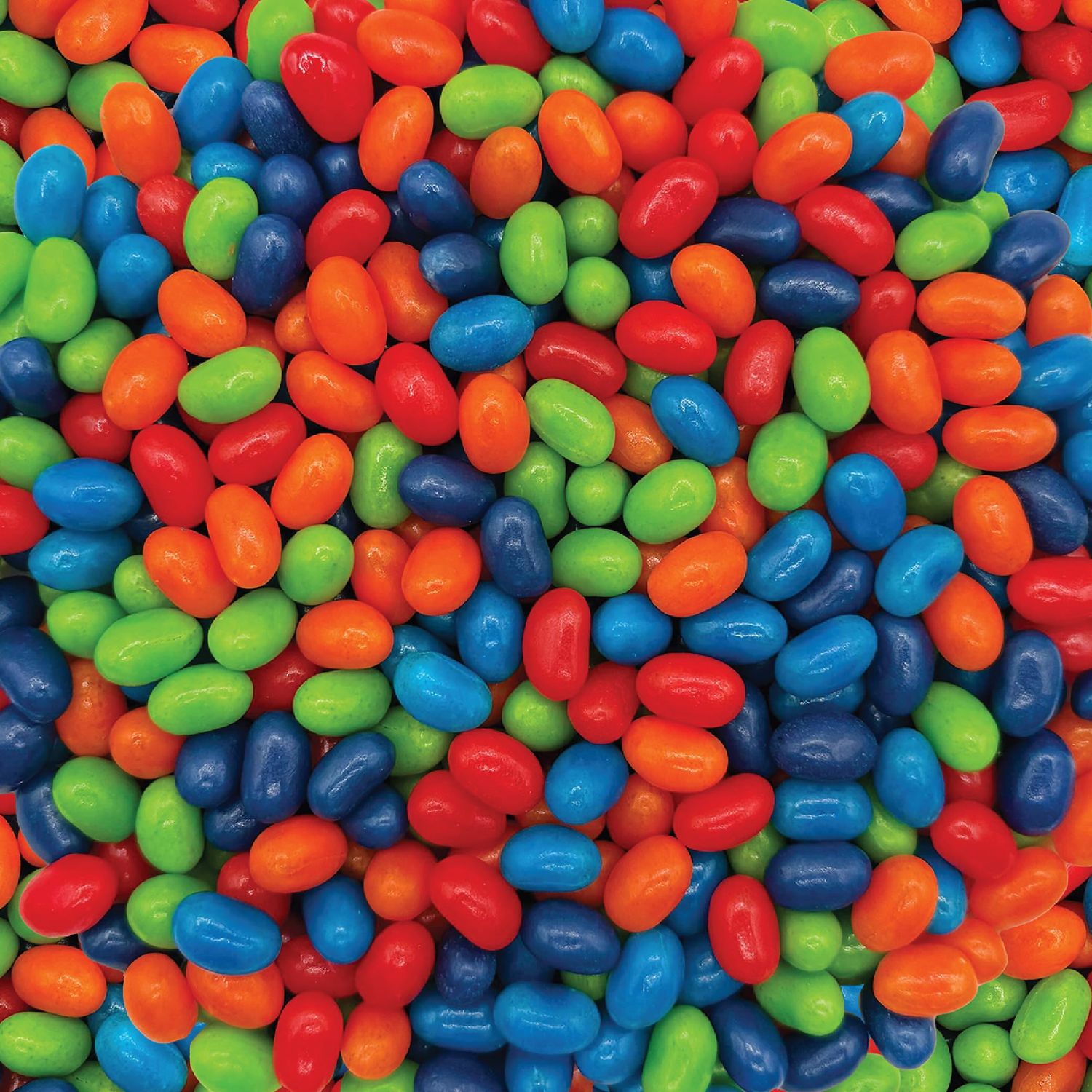 Sour Jelly Beans - 2 Pound Bulk Pack - Tart Fruit Flavored Candy