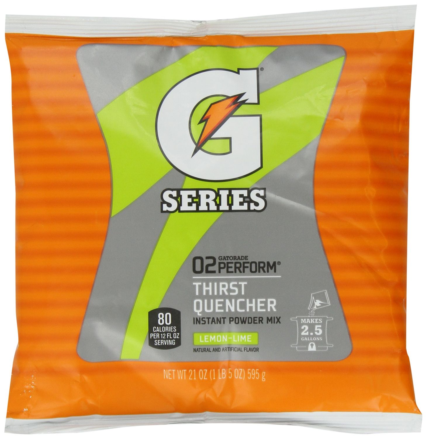 Gatorade G Series Thirst Quencher, Lemon Lime, 21 Ounce Package (Pack of 4)