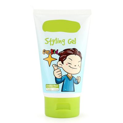 gowwim Kids Fresh Styling Hair Gel Medium-Strong Hold Not Greasy Fruity Fragrance 4.4oz