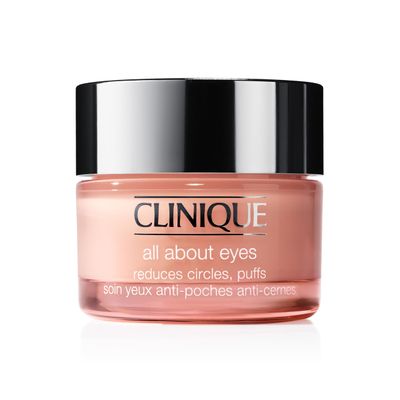 Clinique All About Eyes Lightweight Eye Cream With Vitamin C Hydrating, Brightening, Depuffing Dark Circle Reducing, 1 Ounce