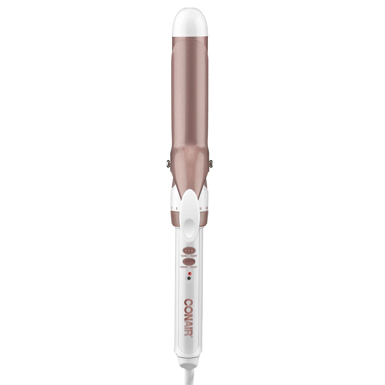 Conair Double Ceramic 1 14-Inch Curling Iron, 1 inch barrel produces loose curls - for use on medium and long hair