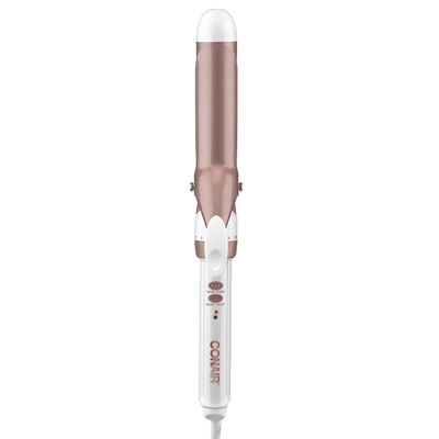 Conair Double Ceramic 1 14-Inch Curling Iron, 1 inch barrel produces loose curls - for use on medium and long hair