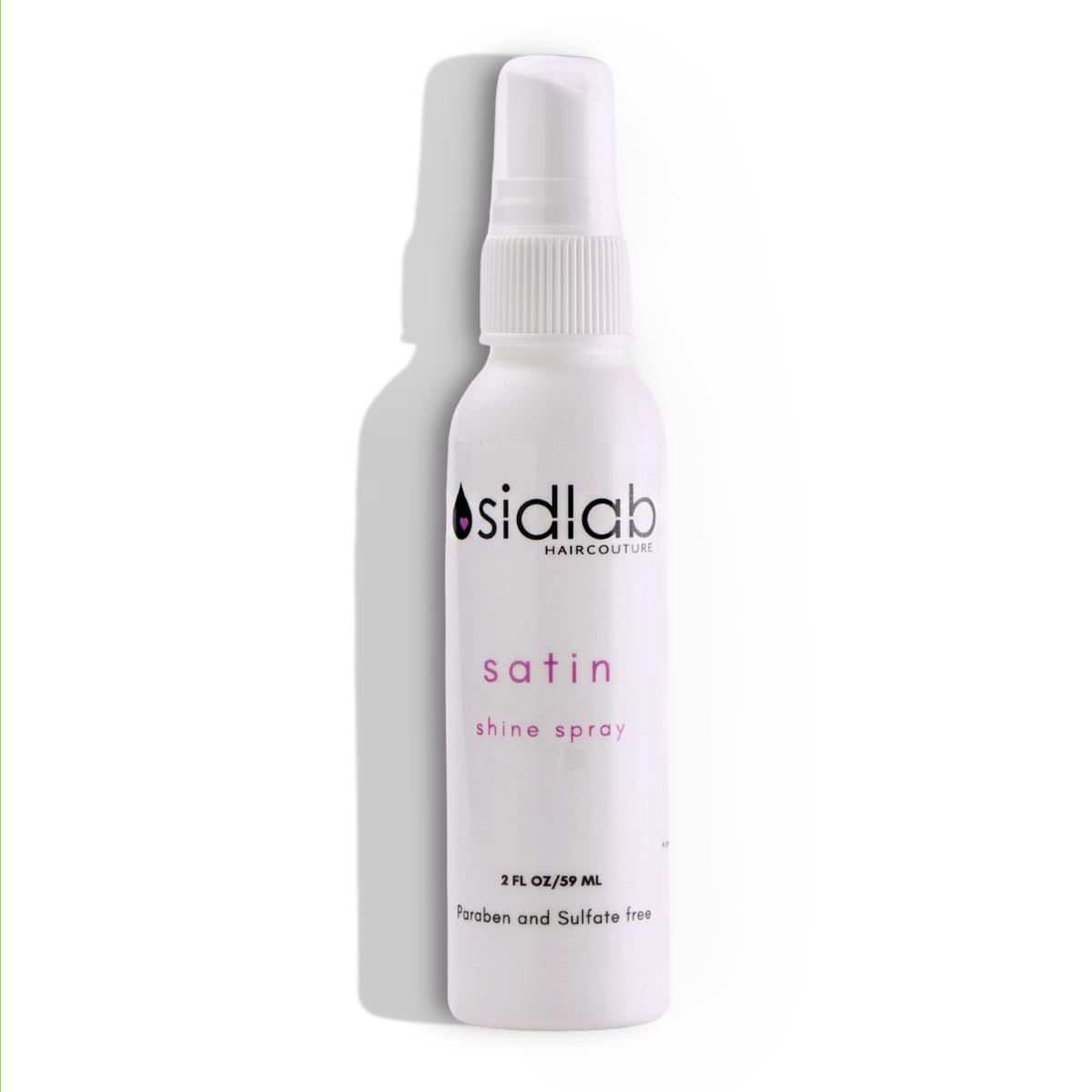 Sidlab Premium Hair Detangler Spray - UV Protection Anti-Frizz Shine Spray for Hair - Satin