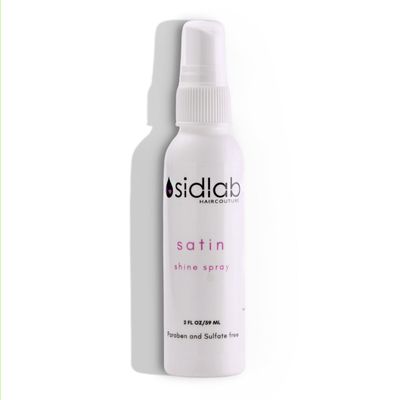 Sidlab Premium Hair Detangler Spray - UV Protection Anti-Frizz Shine Spray for Hair - Satin