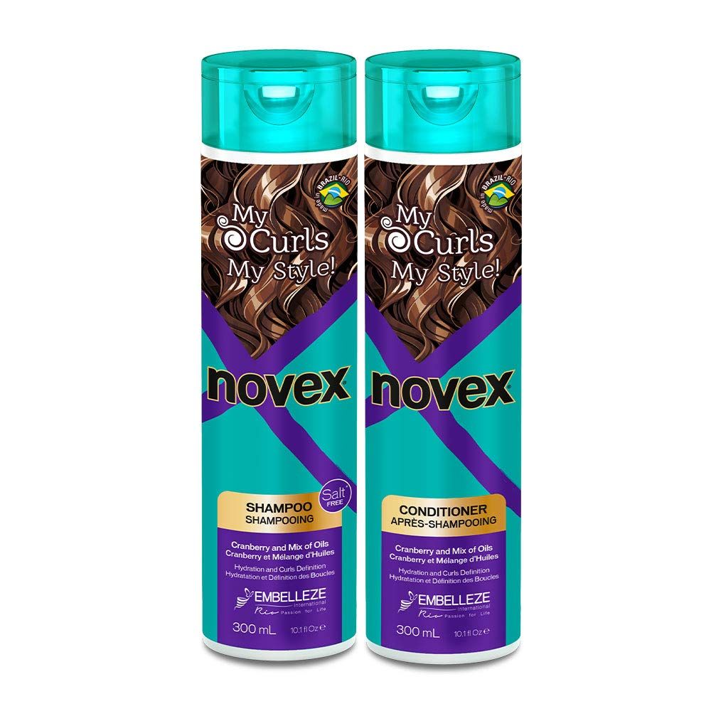 Novex My Curls Memorizer Shampoo Conditioner Duo 10.14oz300ml&quot;Set&quot;