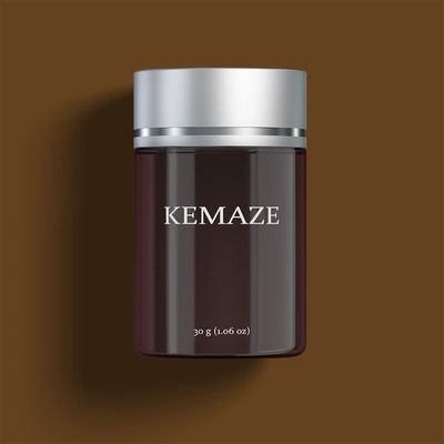 Kemaze Instant Hair Volumizing Fibers (30gms 1.06oz 50-Day Supply, Light Brown)