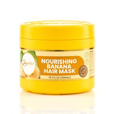 Anyeluz Intensive Banana Hair Mask - Deep Repair and Hydration for Damaged and Dry Hair