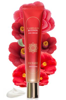 DANABE Camellia Retinol Eye Cream with Hyaluronic Acid Daily Korean Eye Cream, Hydrating Eye Cream to Reduce Wrinkles, Fine Lines, Dark Spots Eye Bags No Animal Trials (0.67 fl oz)