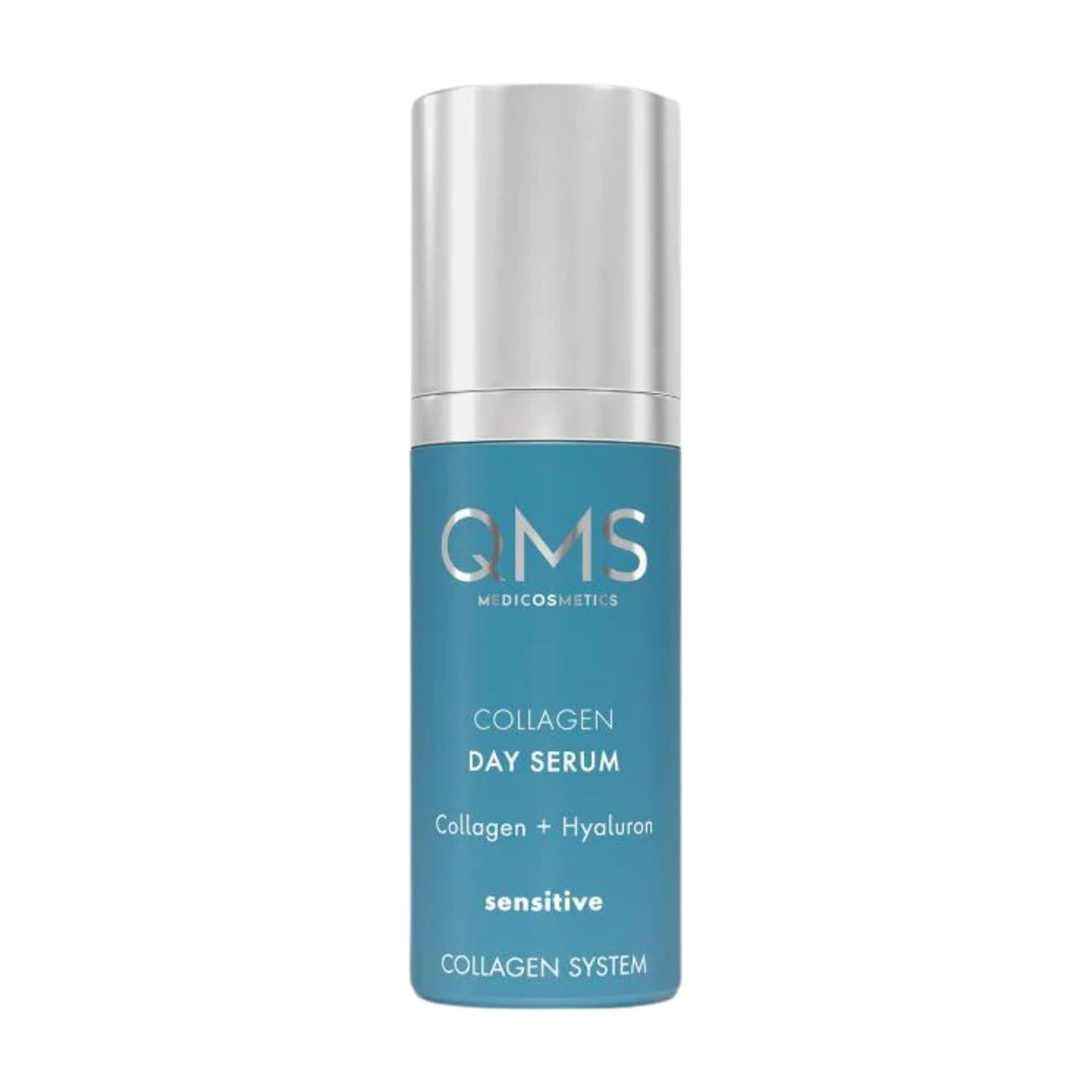 QMS Medicosmetics Collagen Day Serum for Sensitive Skin - Anti-Aging Skin Care Instantly Reduces Fine Lines Minimizes the Appearance of Wrinkles with a CollagenHyaluronic Acid Complex - 1.01 oz