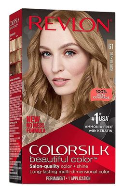 Revlon ColorSilk Beautiful Color, Dark Blonde 61, 1 Count