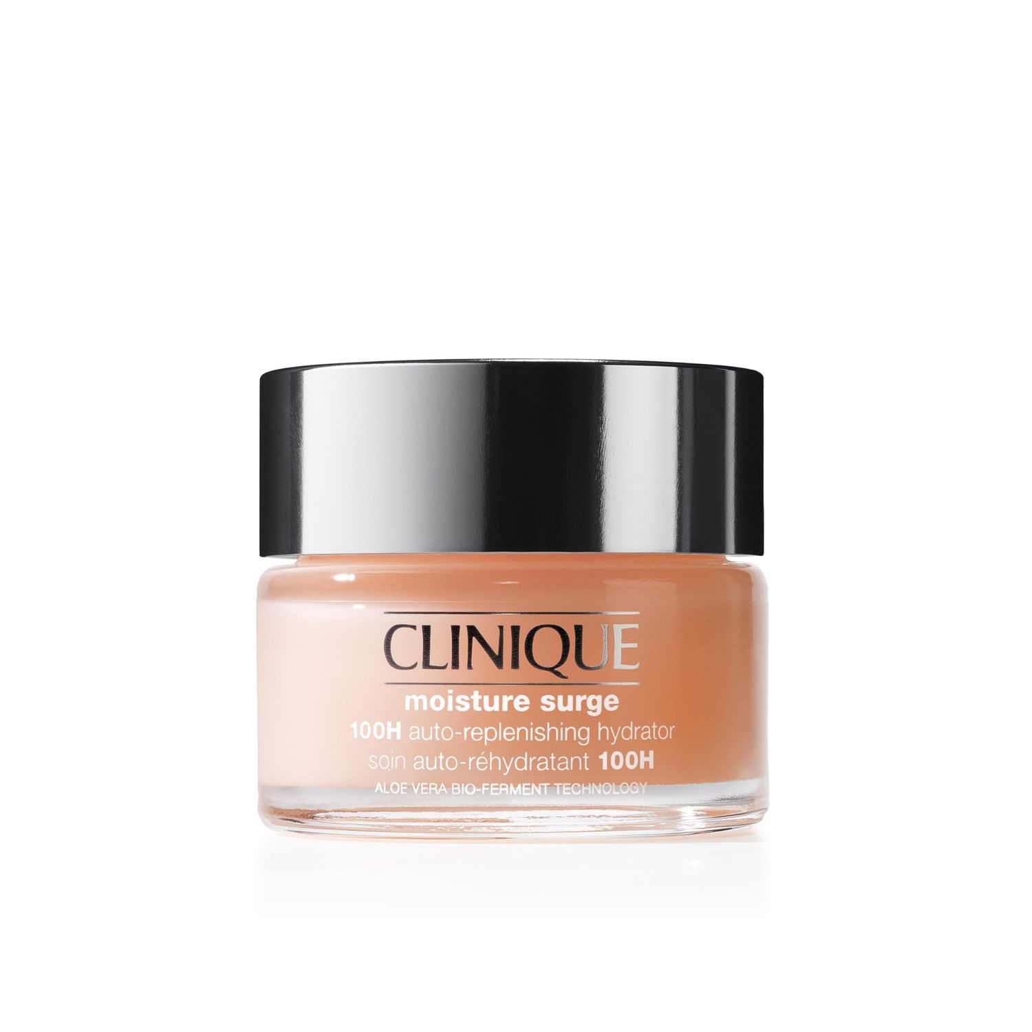 Clinique Moisture Surge 100H Auto-Replenishing Hydrator Oil Free Face Moisturizer With Hyaluronic Acid For All Skin Types Hydrating Moisturizing, 1 Fl Oz