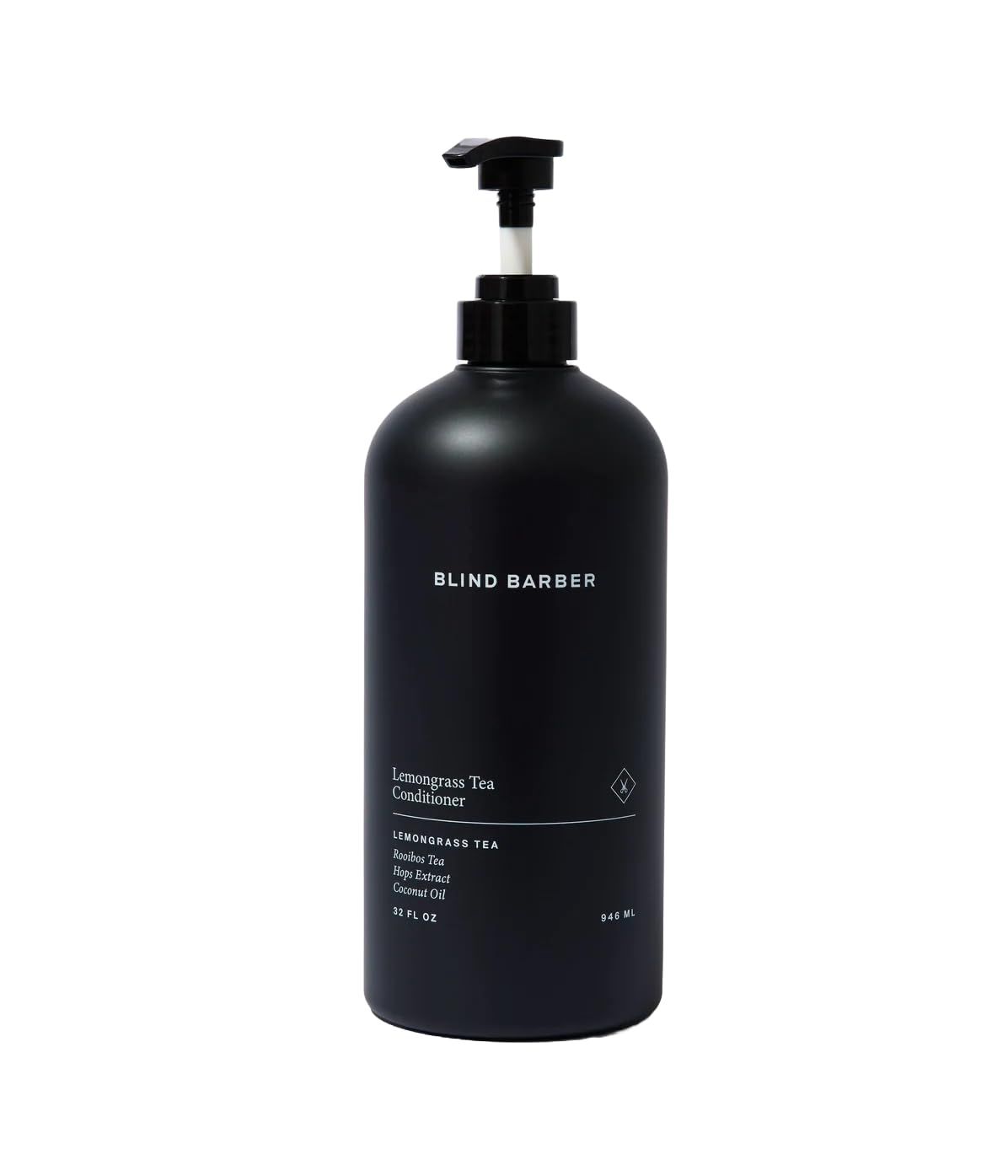Blind Barber Lemongrass Tea Hair Conditioner for Men - Hydrating Conditioner with Coconut Oil, Hops Rooibos Tea - Use for Weightless Body and Shine (32 oz)