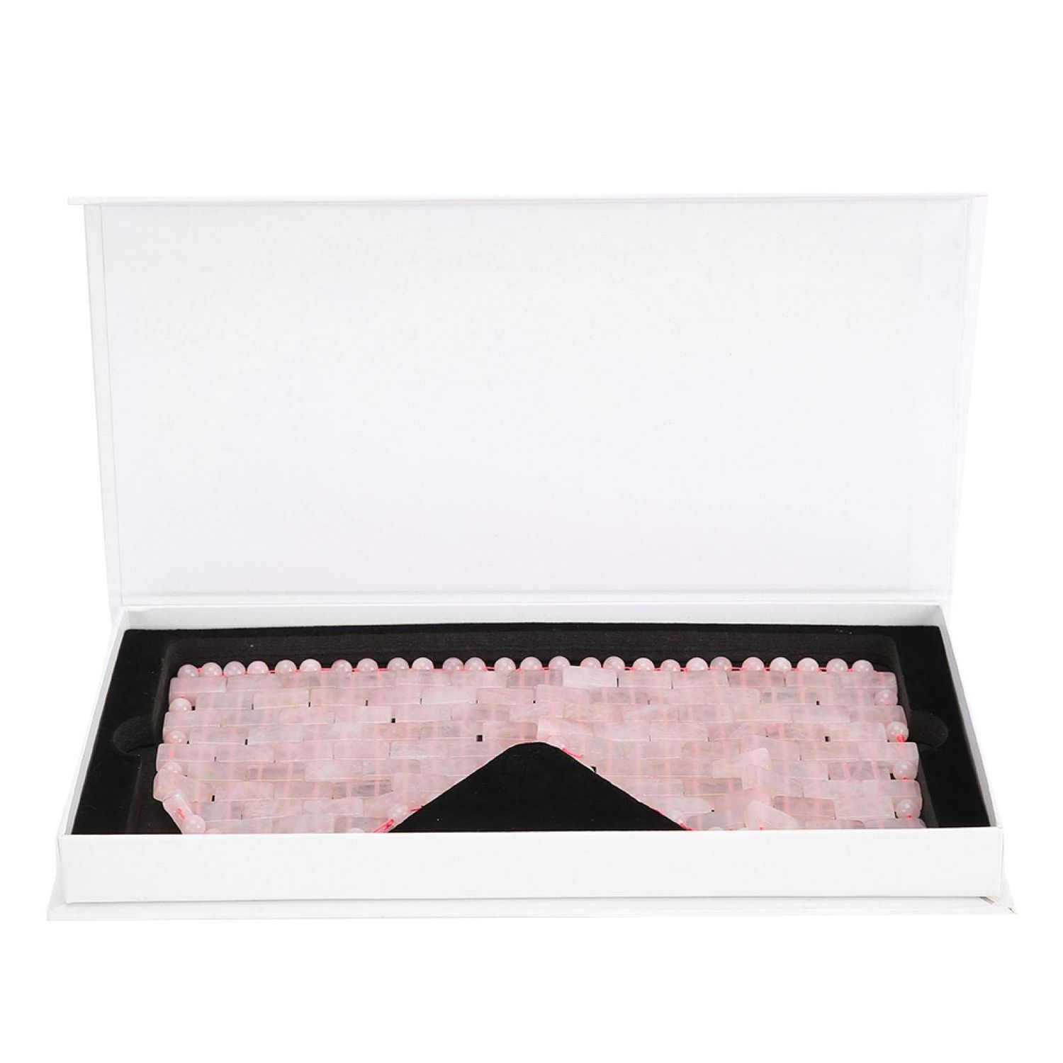 Eye Mask, Jade Stone Eye Mask, Cooling Eye Treatment for Puffy Eyes Dark Circles Soothe Eye Cover for Sleeping for Women for Sleeping Masks Sleep-Masks Eye Fatigue( Crystal)