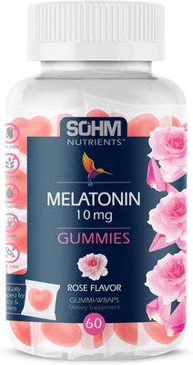 SOHM ADDS LIFE TO LIVES Melatonin Gummies, 60 Count, Supports Healthy Sleeps, Nighttime Solution to Enhance Sleep Quality Melatonin Gummies for Adults Vegetarian Without Gluten